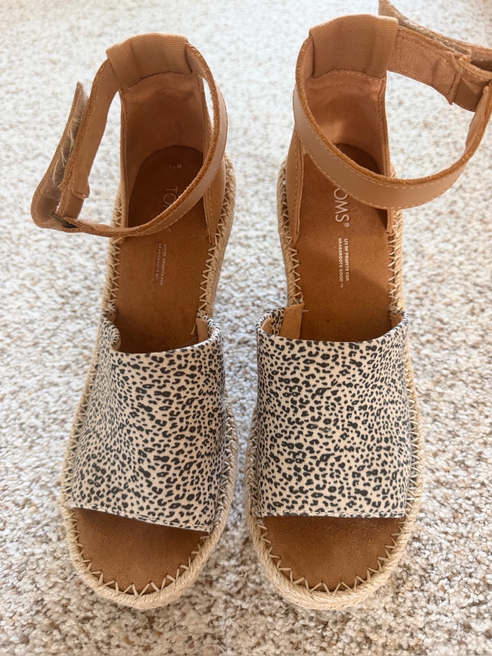 Toms wedge heels - 7.5